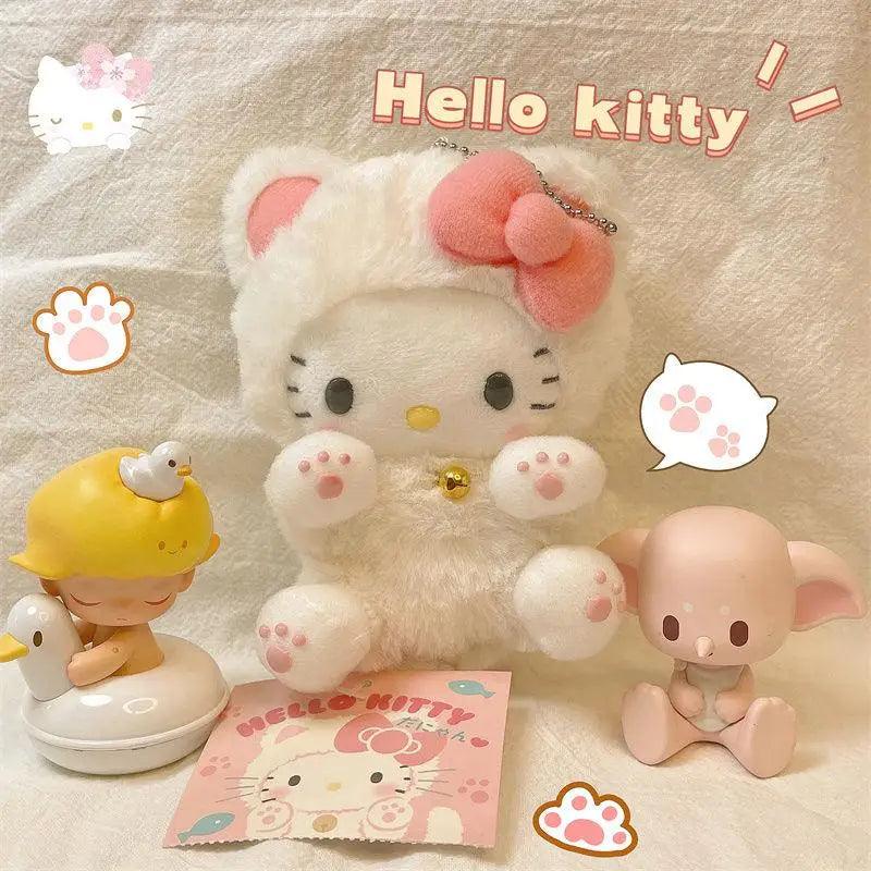 cute SANRIO 5'' Hello Kitty Pendant Plush toy Stuffed Soft toys new